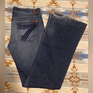 7 for all Mankind Dojo Flare Jeans
